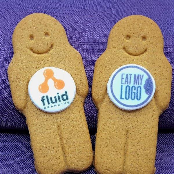 Gingerbread People with Logo