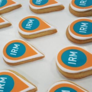 Pinpoint Shaped Branded Biscuit