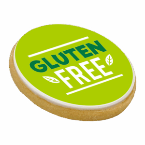 5cm Round Logo Shortbread Biscuit - (Vegan & Gluten Free)