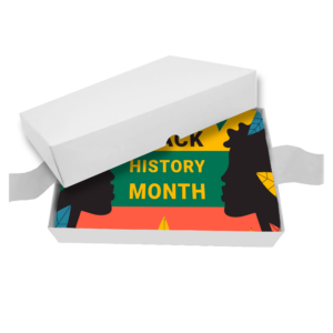 Black History Month Boxed Cake