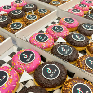 Luxury Logo Doughnuts (or Donuts)