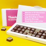Medium Corporate Chocolate Box with text overlay