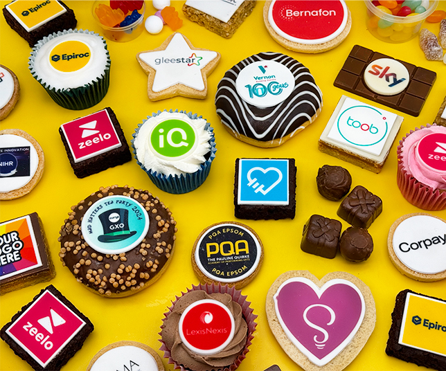 Logo branded treat range