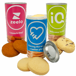 Branded Biscuits Tubes