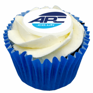 Branded Frosted Cupcakes