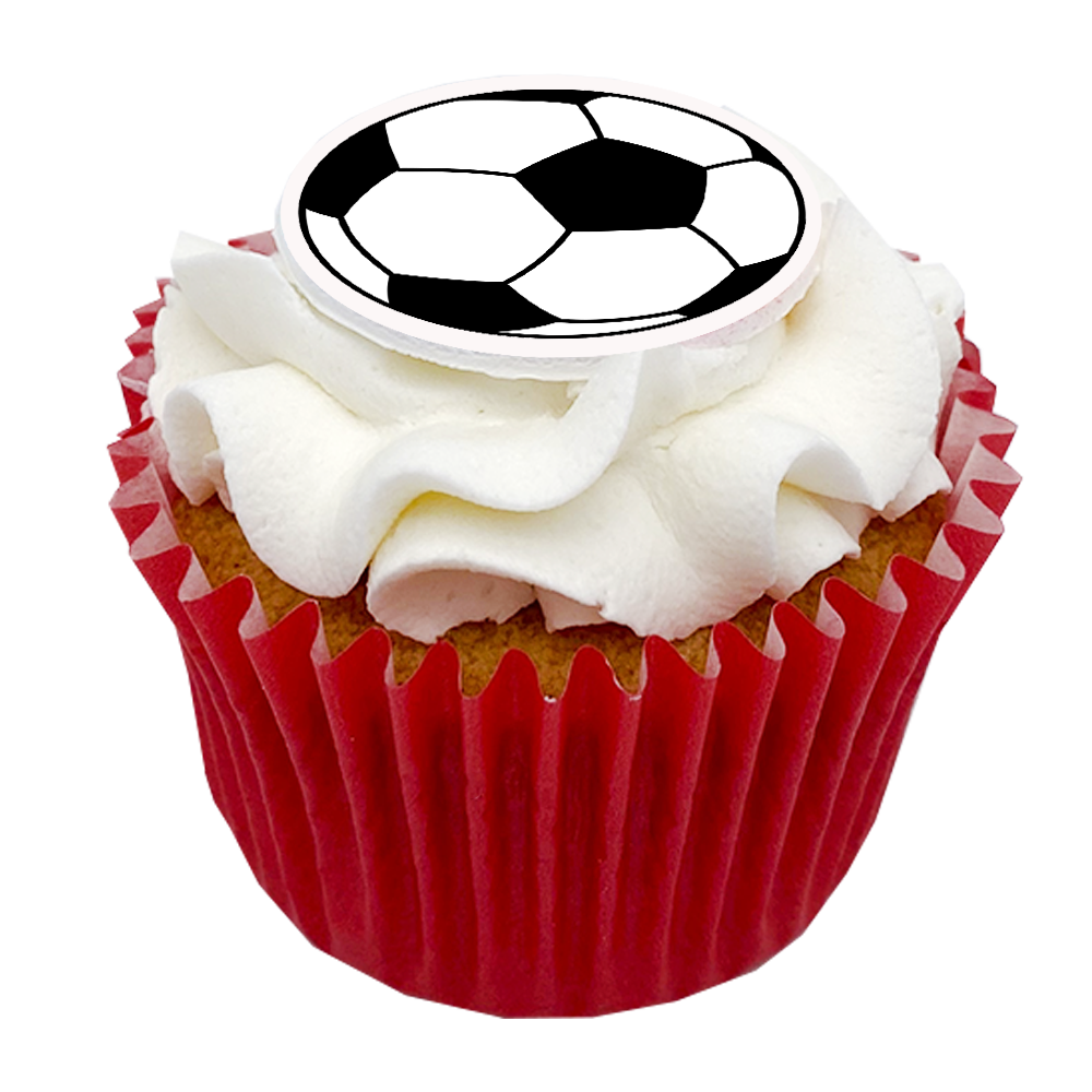 Football Themed Cupcake