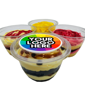 Logo Branded Cake Pots