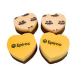 Choc Hearts 4 - White