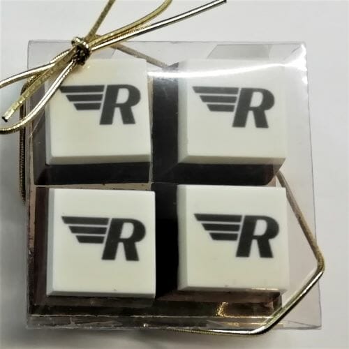 Branded Chocolate Squares - 2 pack