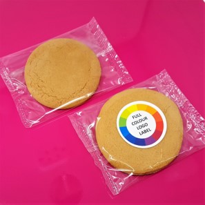 branded gingerbread biscuits