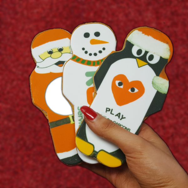 branded christmas biscuits