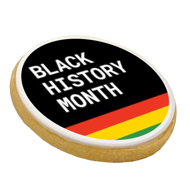 bespoke black history month biscuit