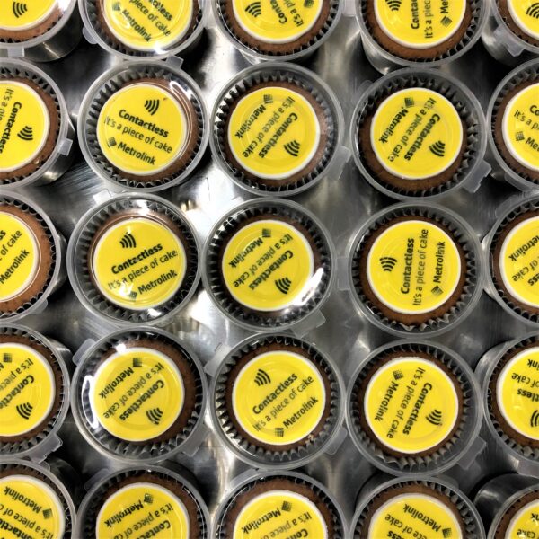 branded cupcakes