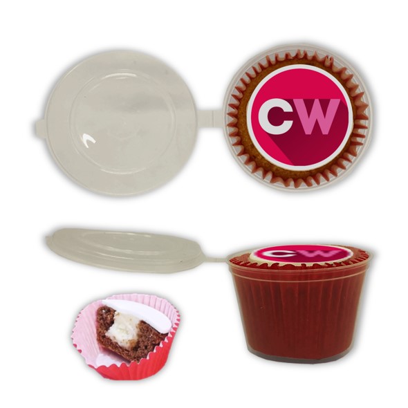 Filled Logo Cupcake Pot