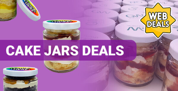 Branded Cake Jars Deals