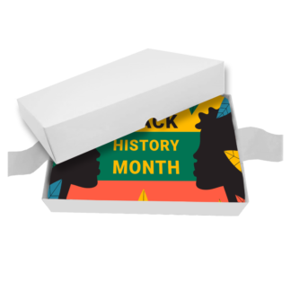 bespoke black history month canvas cake
