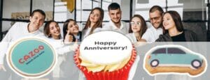 happy anniversary corporate sweets