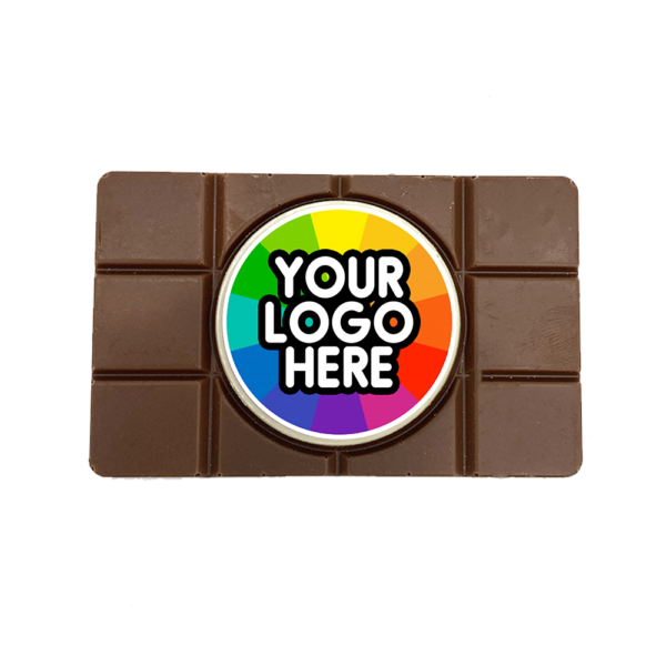 branded chocolate bar