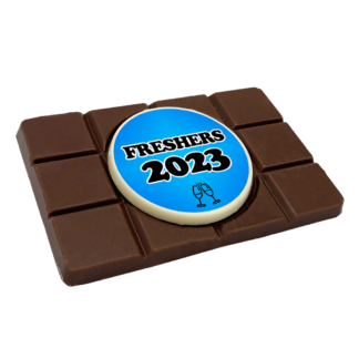 bespoke chocolate bar for freshers events