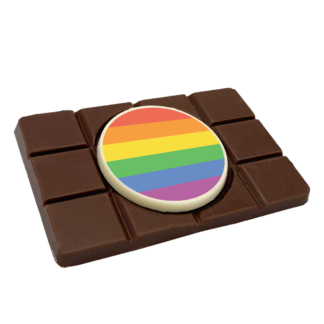 bespoke lgbt pride chocolate bar