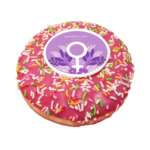 bespoke doughnut for international womens day