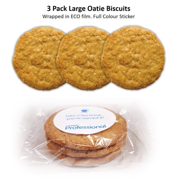 branded logo biscuits