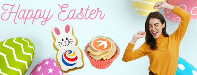easter branded sweets