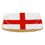 bespoke english flag biscuit
