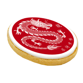 bespoke chinese new year large biscuit