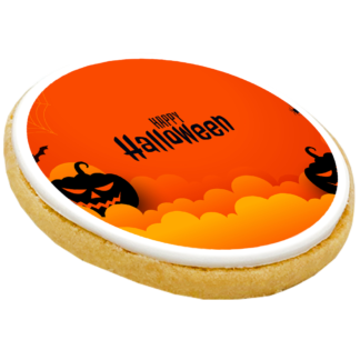 bespoke large biscuit for halloween