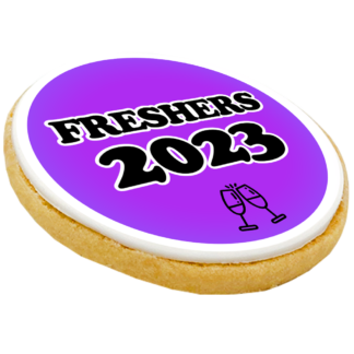 bespoke large biscuit for freshers events