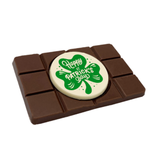 st patricks day chocolate bar for business