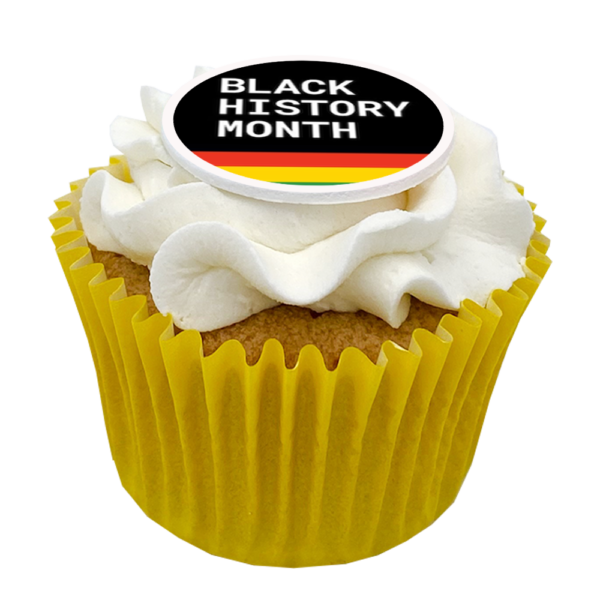 bespoke black history month cupcake