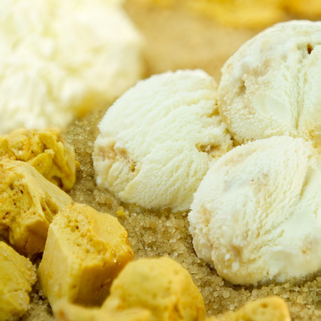 honeycomb ice cream scoops